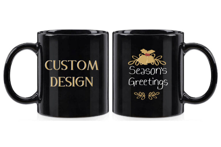 Matte Black Ceramic Sublimation Mugs 11–15oz Custom (1) 11–15oz ceramic sublimation mug