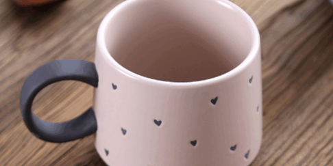 Nordic Retro Coarse Pottery Large Capacity Japanese Style Mug (1) large capacity Japanese style mug