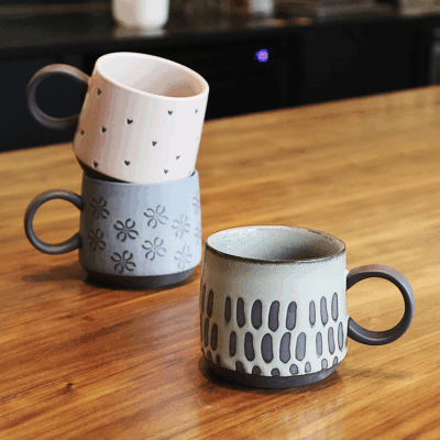 large capacity Japanese style mug