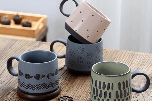 large capacity Japanese style mug