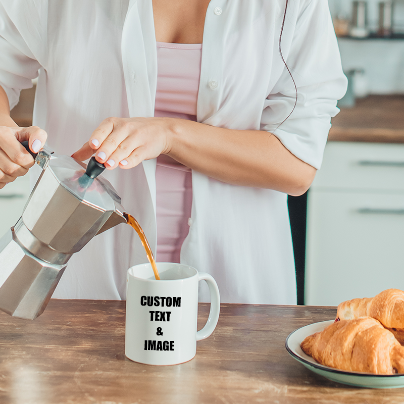 11–12oz ceramic sublimation coffee mug