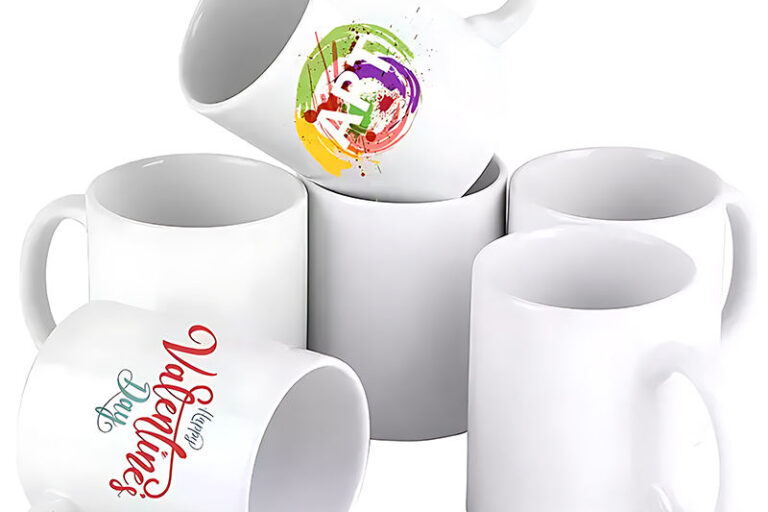 White Sublimation Blank Ceramic Mugs