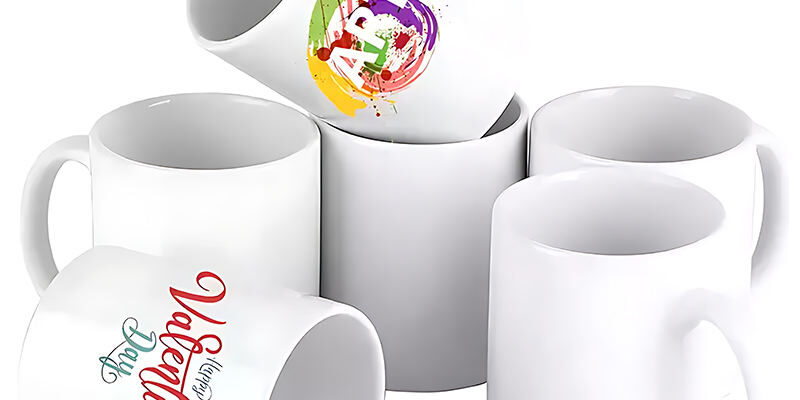 White Sublimation Blank Ceramic Mugs