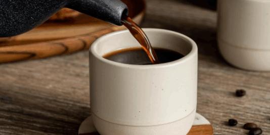 Arabic ceramic espresso cup set