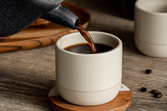 Vintage Beige Arabic Ceramic Espresso Cups Supplier (1) Arabic ceramic espresso cup set