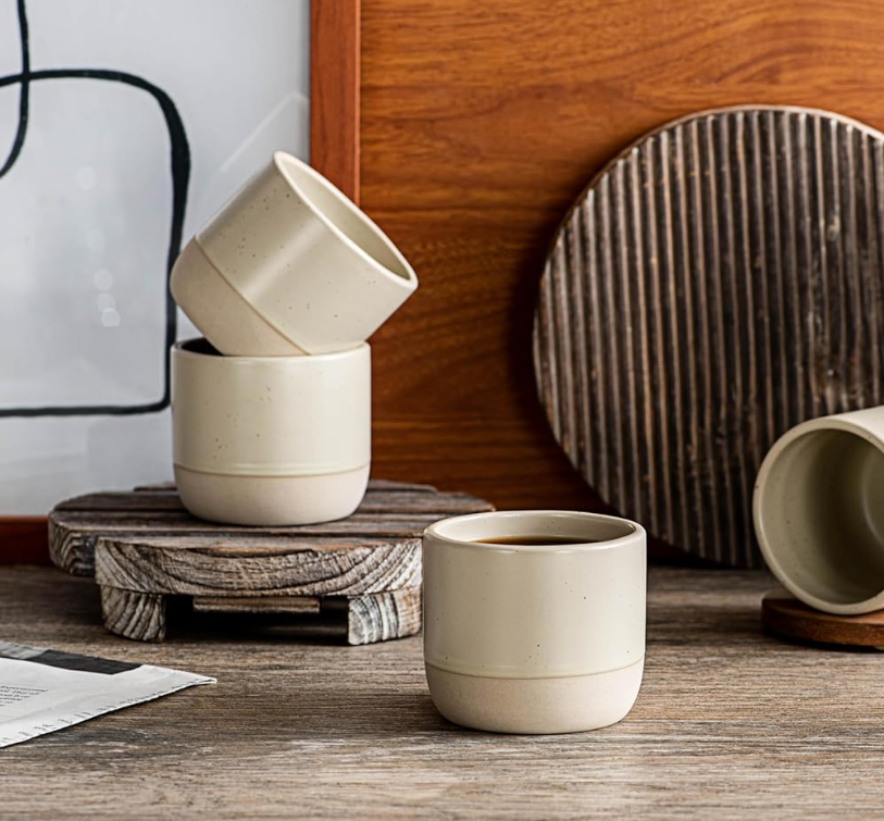 Arabic ceramic espresso cup set