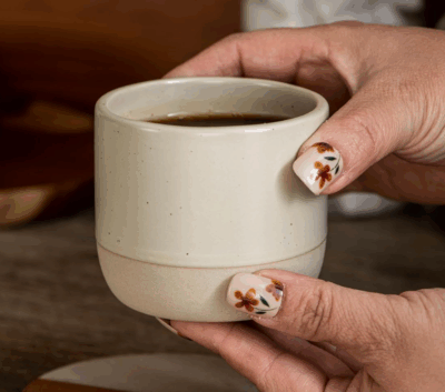 Arabic ceramic espresso cup set