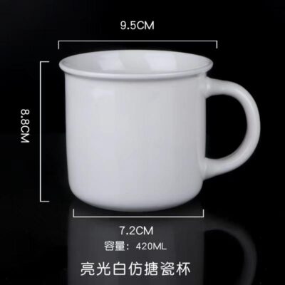 ceramic enamel mug for promotions