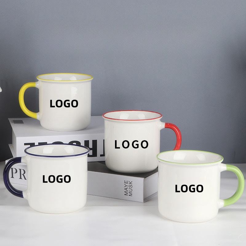 ceramic enamel mug for promotions