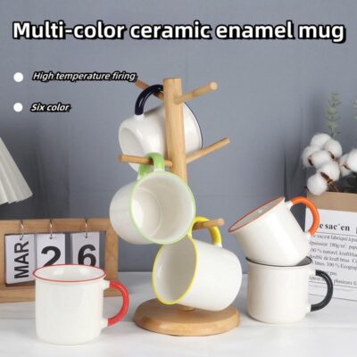 ceramic enamel mug for promotions