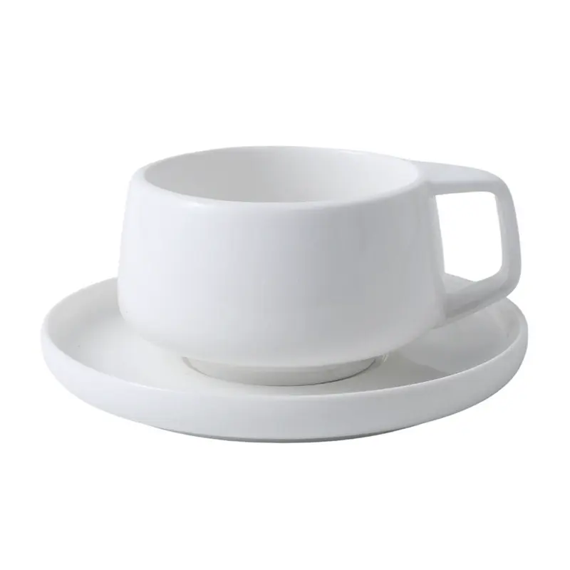 ceramic earthenware coffee and tea cup set