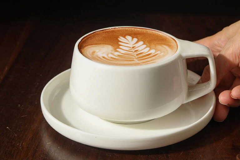 ceramic earthenware coffee and tea cup set