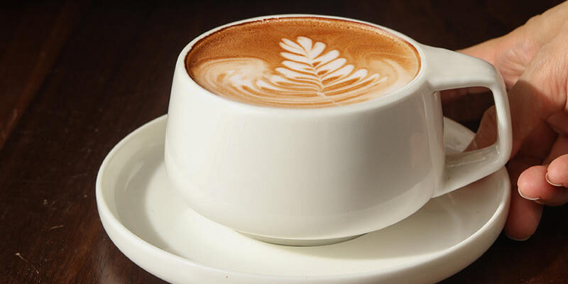 ceramic earthenware coffee and tea cup set