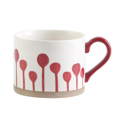 Nordic ceramic coffee mug with custom logo
